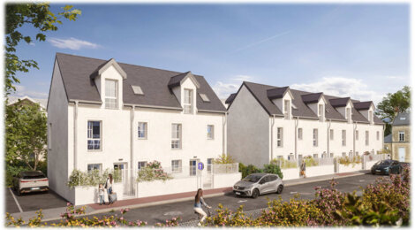 Programme immobilier neuf Villa St Clair - Hérouville-Saint-Clair en plein centre-ville et à quelques minutes de Caen (14200) - Référence : 12696
