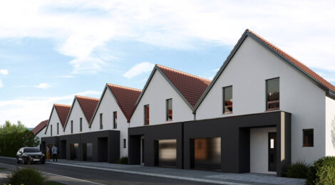 Programme immobilier neuf Les Heureuses du Hameau - Hochfelden : Maisons T4–T5 avec jardins, terrasses et garages proche du centre-bourg (67270) - Référence : 6091