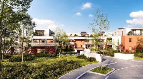 Programme immobilier neuf VILLA NEROLI - Hoenheim à proximité immédiate du tramway (67800) - Référence : 9414
