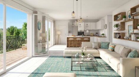 Programme immobilier neuf BOREAL - Honfleur à 900m du port résidence intimiste (14600) - Référence : 17106