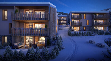 Programme immobilier neuf LES CHALETS D'OLCA - Houches près du téléphérique de Bellevue (74310) - Référence : 10996
