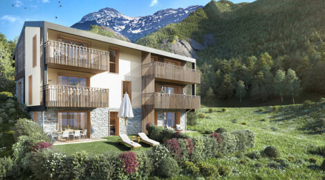Programme immobilier neuf LES CHALETS D'OLCA - Houches près du téléphérique de Bellevue (74310) - Référence : 10996