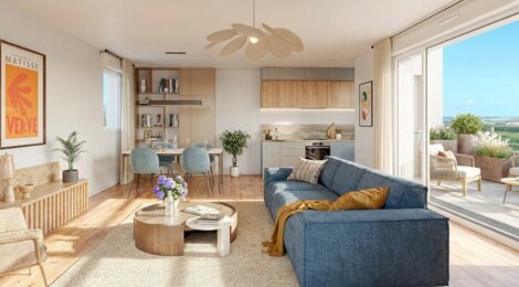 Programme immobilier neuf Domaine Des Longs Champs - Appartements - Houdan proche de la gare Transilien N (78550) - Référence : 16389