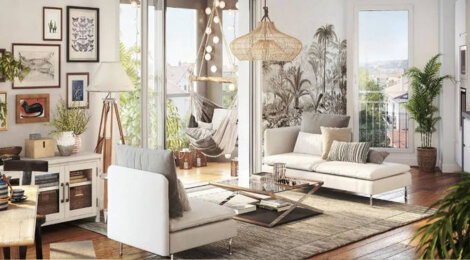 Programme immobilier neuf LES JARDINS SCHOELCHER -  TR1 LIBRE - Houilles : Appartements et maisons avec balcons, jardins et Prêt à Taux Zéro en plein cœur de ville (78800) - Référence : 5578