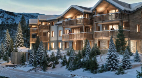 Programme immobilier neuf LE RAMY - Huez, au pied des pistes et du Huez Express (38750) - Référence : 17241