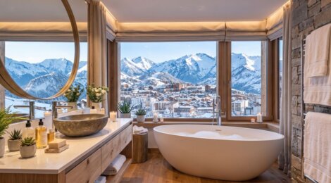 Programme immobilier neuf Icone - Huez proche des pistes et de la télécabine Alpe Express (38750) - Référence : 18510
