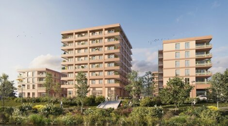Programme immobilier neuf JARDIN DES EAUX VIVES -  Huningue : appartements neufs du 2 au 5 pièces au pied du parc des Eaux Vives (68330) - Référence : 15382