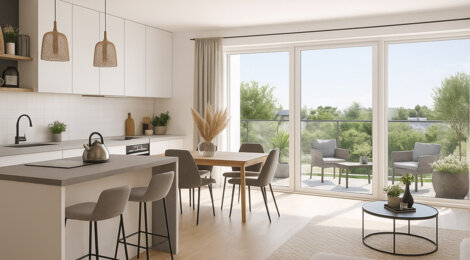 Programme immobilier neuf Le Kin - Huningue Trois Frontières  à quelques minutes seulement de Bâle (68330) - Référence : 15978