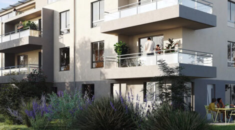 Programme immobilier neuf les terrasses du muhlbach - Huttenheim résidence intimiste proche Strasbourg et A35 (67230) - Référence : 17967