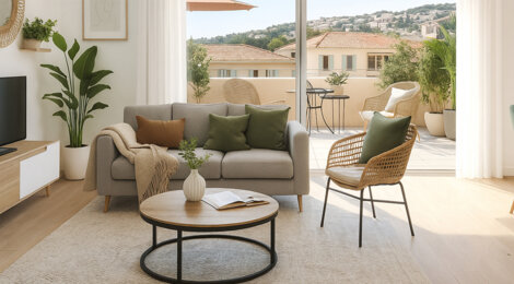 Programme immobilier neuf VILLA HEMERA - Hyères centre-ville à pied, plages à 4 km (83400) - Référence : 16414