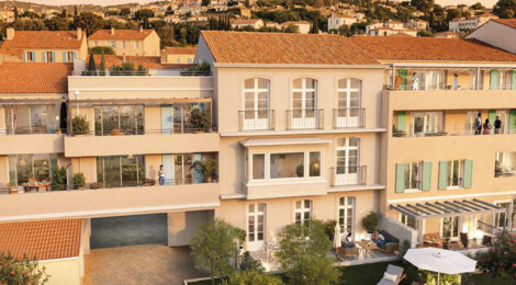 Programme immobilier neuf VILLA HEMERA - Hyères centre-ville à pied, plages à 4 km (83400) - Référence : 16414