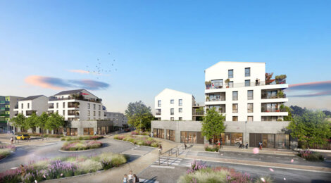 Programme immobilier neuf LES PROMENADES DE JEANNE - Ifs à proximité immédiate de Caen (14123) - Référence : 14466