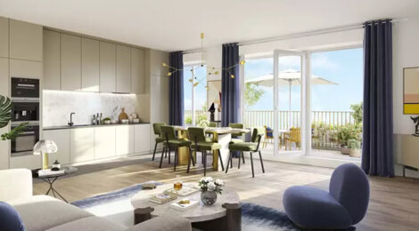 Programme immobilier neuf LES TERRASSES DE LA BIEVRE - Igny centre-ville et gare RER  à proximité immédiate (94250) - Référence : 13002