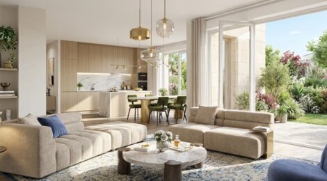 Programme immobilier neuf LES TERRASSES DE LA BIEVRE - Igny centre-ville et gare RER  à proximité immédiate (94250) - Référence : 13002