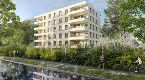 Programme immobilier neuf RIVAGE - Illkirch-Graffenstaden proche du tramway et de Strasbourg (67400) - Référence : 17997