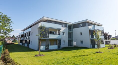 Programme immobilier neuf LES ALLEES DE KLIMT II - Illzach : Appartements T2–T5 et maisons avec terrasses, garage à vélos et chauffage au sol à 4 min du centre de Mulhouse (68110) - Référence : 6544