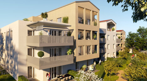 Programme immobilier neuf Coeur Village 2 - Irigny près de la place de L’Eglise (69540) - Référence : 8835