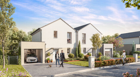 Programme immobilier neuf Le Hameau du Lavoir - Irodouër aux portes de Rennes en moins de 30 min (35850) - Référence : 13892