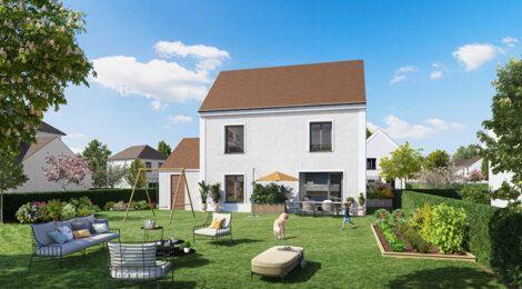 Programme immobilier neuf Villas d'Isles - Isles-lès-Villenoy : maisons neuves 4 et 5 pièces à 13 min de Chessy Marne-la-Vallée (77450) - Référence : 16020