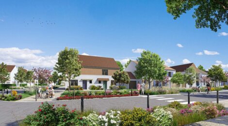 Programme immobilier neuf Villas d'Isles - Isles-lès-Villenoy : maisons neuves 4 et 5 pièces à 13 min de Chessy Marne-la-Vallée (77450) - Référence : 16020
