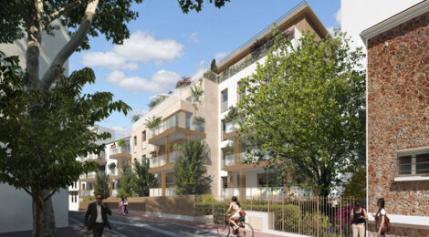 Programme immobilier neuf Les Allées Hoche - Issy-les-Moulineaux  à proximité du métro 12 (92130) - Référence : 16412