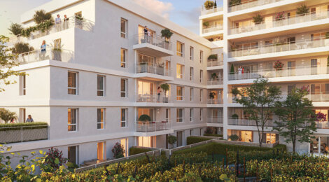 Programme immobilier neuf PERLE D'ISSY - Issy-les-Moulineaux, appartements avec extérieur aux portes de Paris (92130) - Référence : 17535