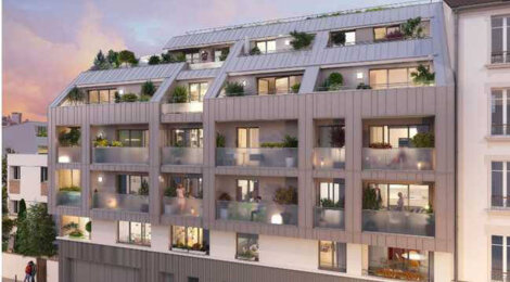 Programme immobilier neuf 29 HOCHE - Issy-les-Moulineaux : appartements neufs du studio au 5 pièces proche du Métro Mairie d'Issy (92130) - Référence : 14897