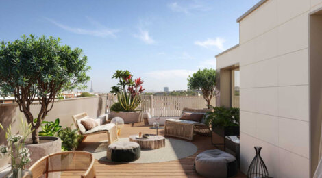 Programme immobilier neuf CARRE DES ARTS - Issy-les-Moulineaux : appartements neufs éligibles déficit foncier proche des bords de Seine (92130) - Référence : 14869
