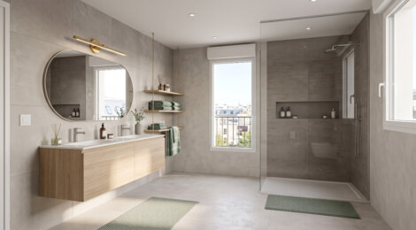 Programme immobilier neuf NUANCES - Issy-les-Moulineaux : maisons et appartements neufs du 1 au 6 pièces à 7 min du métro 12 (92130) - Référence : 16935