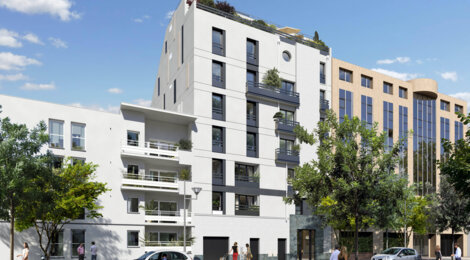 Programme immobilier neuf L'Aparté - Issy-les-Moulineaux proche tramway T2 (92130) - Référence : 18175