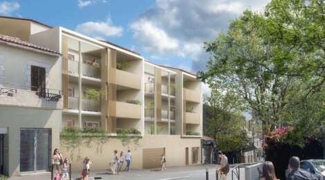 Programme immobilier neuf ACQUA TERRA - Istres : 12 appartements neufs du 2 au 4 pièces à 200m du centre-ville (13800) - Référence : 14405