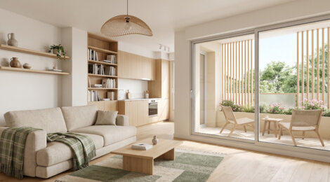 Programme immobilier neuf ACQUA TERRA - Istres : 12 appartements neufs du 2 au 4 pièces à 200m du centre-ville (13800) - Référence : 14405