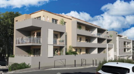 Programme immobilier neuf Ostrea - Istres : 15 logements neufs du studio au T4 à 250m du centre-ville (13800) - Référence : 8902