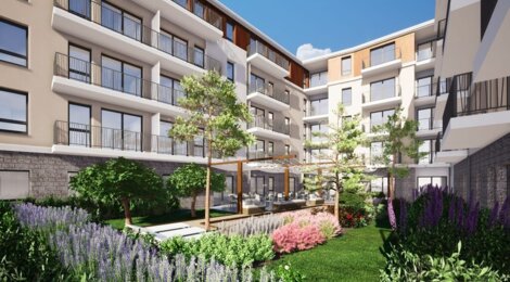 Programme immobilier neuf Les Jardins d'Arcadie - Istres : appartements neufs du studio au 3 pièces résidence séniors proche du centre (13800) - Référence : 15587