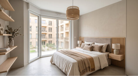 Programme immobilier neuf Les Jardins d'Arcadie - Istres : appartements neufs du studio au 3 pièces résidence séniors proche du centre (13800) - Référence : 15587
