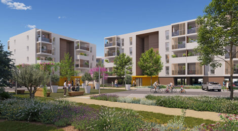 Programme immobilier neuf PATIO MOSAIK - Istres cadre résidentiel à proximité des plages (13800) - Référence : 16760