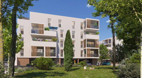 Programme immobilier neuf PATIO MOSAIK - Istres cadre résidentiel à proximité des plages (13800) - Référence : 16760
