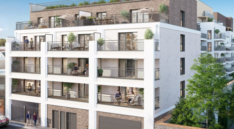 Programme immobilier neuf 7 rue Gaston Monmousseau - Ivry-sur-Seine à 10 minutes à pied du métro ligne 7 (94200) - Référence : 18235