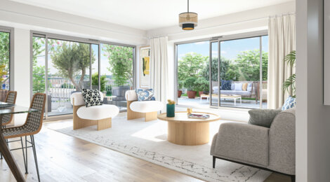 Programme immobilier neuf AVENUE DE L'INDUSTRIE -  Ivry-sur-Seine : appartements neufs du studio au 6 pièces en bords de Seine (94200) - Référence : 18022