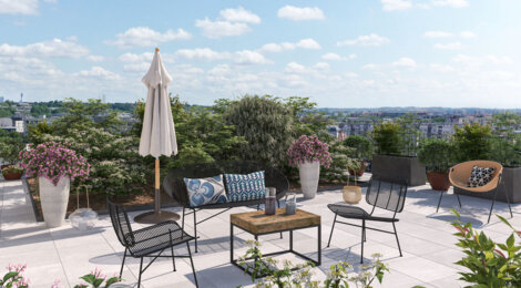Programme immobilier neuf AVENUE DE L'INDUSTRIE -  Ivry-sur-Seine : appartements neufs du studio au 6 pièces en bords de Seine (94200) - Référence : 18022