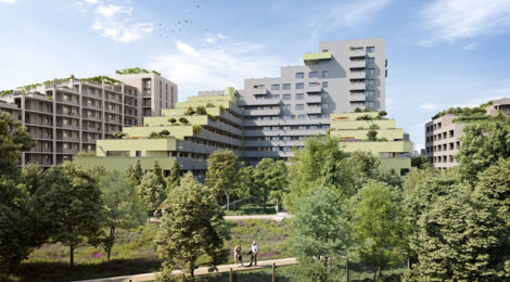 Programme immobilier neuf AVENUE DE L'INDUSTRIE -  Ivry-sur-Seine : appartements neufs du studio au 6 pièces en bords de Seine (94200) - Référence : 18022