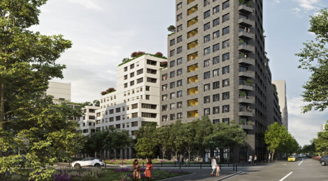 Programme immobilier neuf AVENUE DE L'INDUSTRIE -  Ivry-sur-Seine : appartements neufs du studio au 6 pièces en bords de Seine (94200) - Référence : 18022