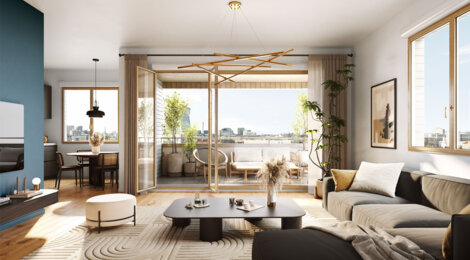 Programme immobilier neuf GAMBETTA 1 - Ivry-sur-Seine proche de la gare RER C (94200) - Référence : 16555