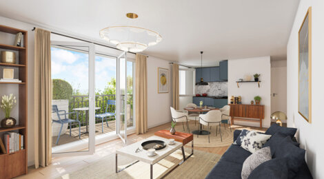 Programme immobilier neuf Ivry Confluences 2 - Ivry-sur-Seine proche des rives de la Seine et du RER C (94200) - Référence : 16754