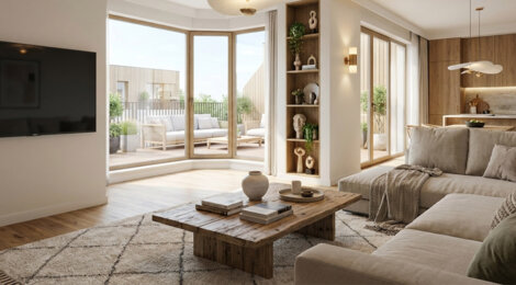 Programme immobilier neuf STUD'IVRY RESIDENCE ETUDIANTE RENTABILITE A 4,15% - Ivry-sur-Seine résidence étudiante près métro 7 et RER C (94200) - Référence : 16755
