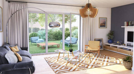 Programme immobilier neuf DOLCE VILLA - Izon : Maisons T2–T3 avec jardins, terrasses et sécurité à 500 mètres de la mairie (33450) - Référence : 4695