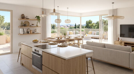 Programme immobilier neuf FAULA - Jacou appartements et maisons à deux pas du tramway (34830) - Référence : 17470