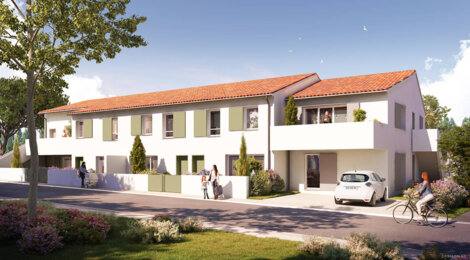 Programme immobilier neuf LES ÉCUMES - Jard-sur-Mer à deux pas de la plage (85520) - Référence : 12029
