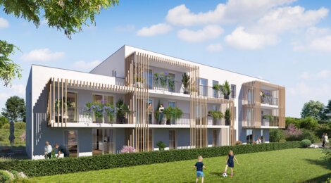 Programme immobilier neuf Le Hameau de Matthieu - Jarrie : appartements et maisons neuves à 15 min de Grenoble (38560) - Référence : 11225