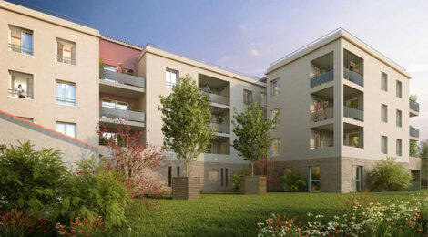 Programme immobilier neuf RIVE GAUCHE - Jassans-Riottier : appartements neufs du studio au 4 pièces à 30 min de Lyon (01480) - Référence : 14292